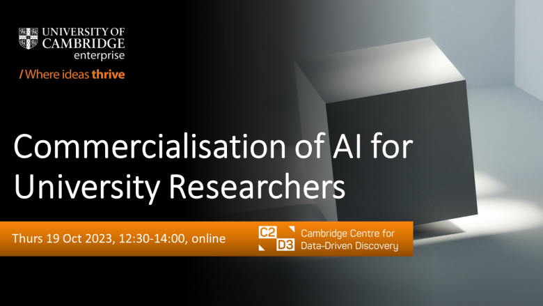 Commercialisation of AI for University Researchers
