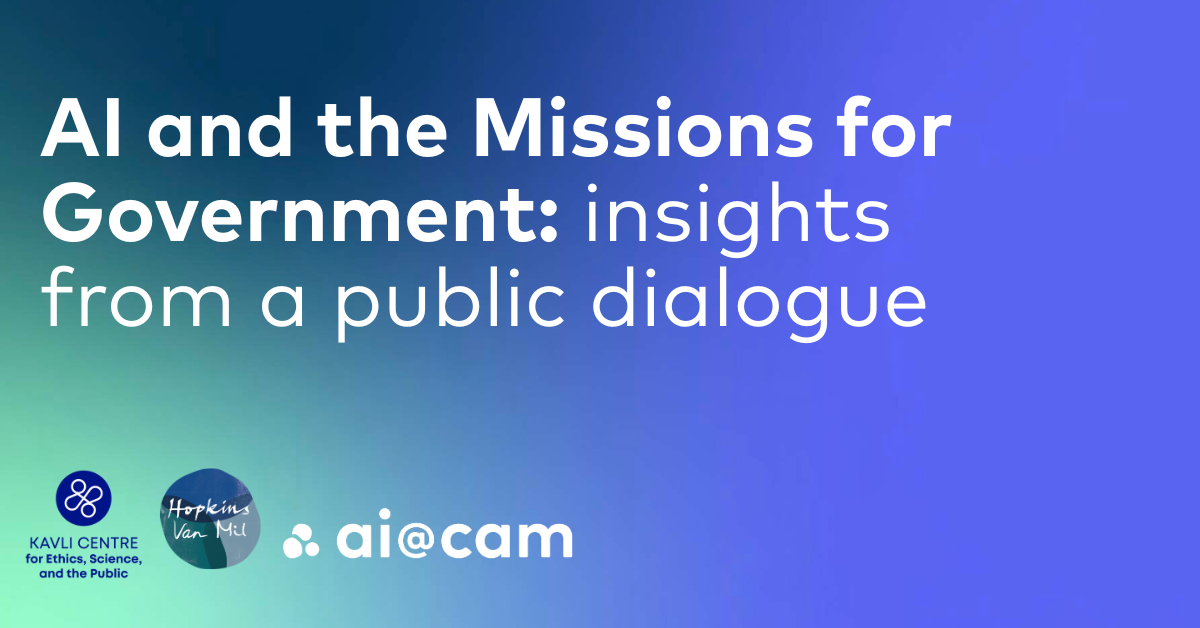 AI Public Dialogues: Understanding Public Perspectives on AI in Government Missions