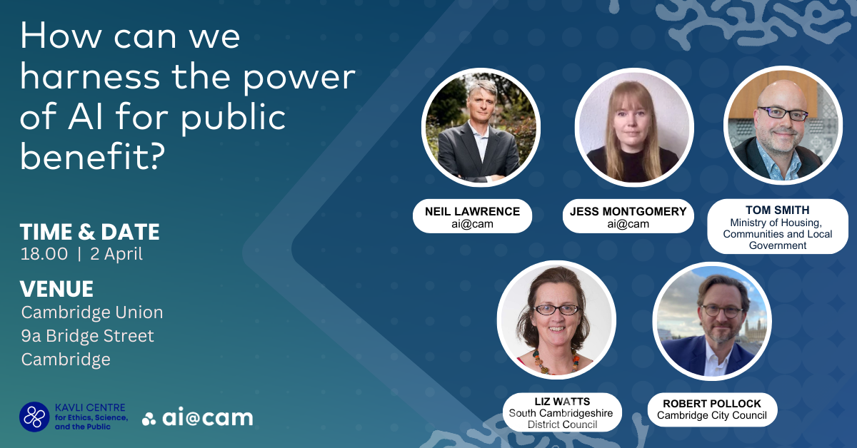How can we harness the power of AI for public benefit?