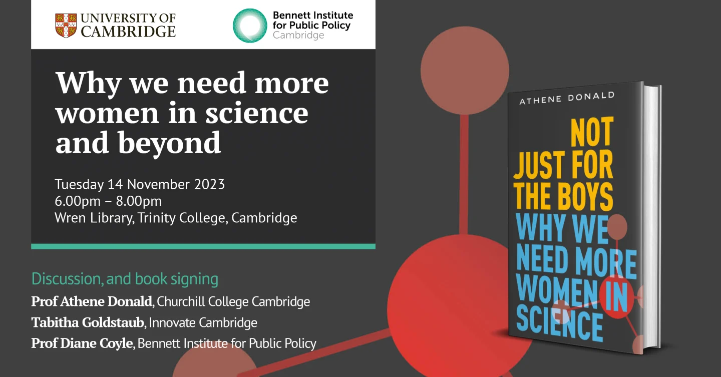 Why we need more women in science and beyond